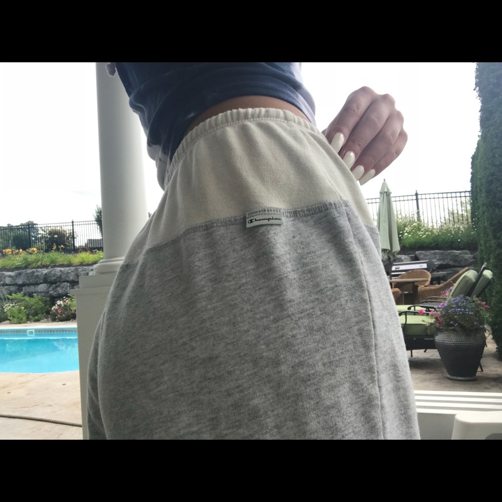 Super cool champion sweat pants